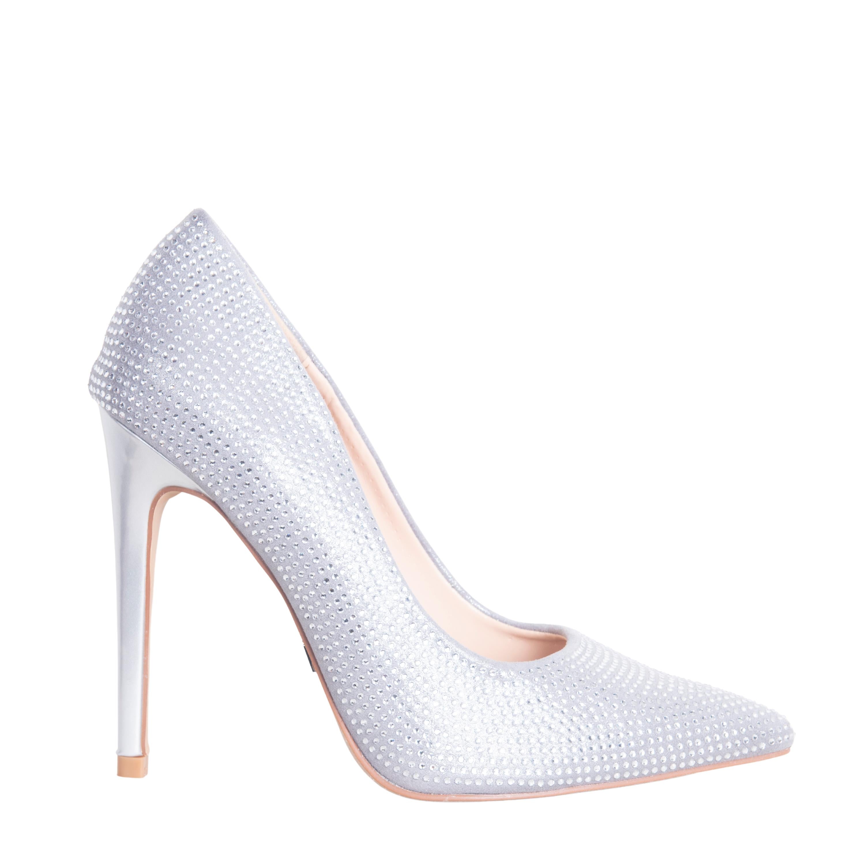 DORI PUMPS WITH SPARKLING RHINESTONES DETAILING